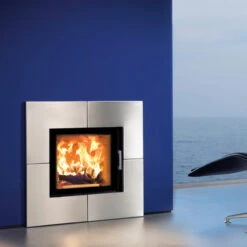 Kamineinsatz 55x51K 7kW Gerade Scheibe DIBt -Besten Kamin Laden 55x51K gerade int 1280x1280