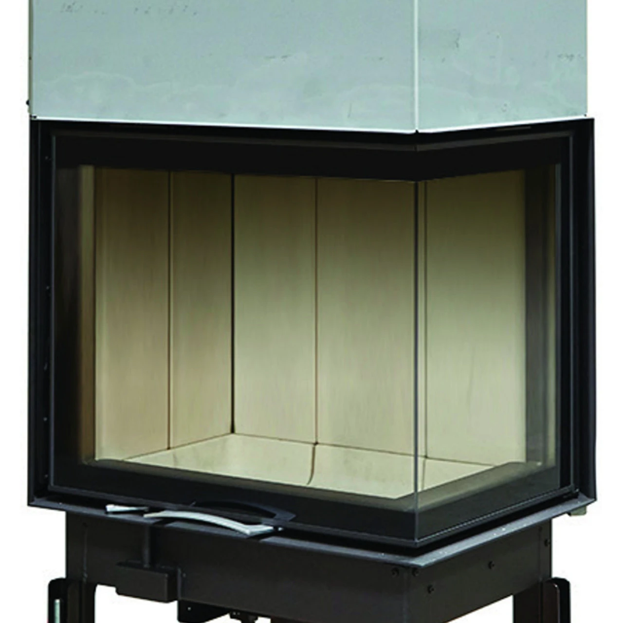 Eck-Kamineinsatz 69x49x57S Rechts Verglaste Hebetür 9kW 4 Eck-Kamineinsatz 69x49x57S Rechts Verglaste Hebetür 9kW – Bild 2