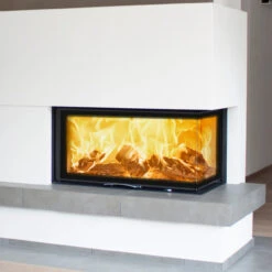 Eck-Kamineinsatz 89x49x45S Rechts Verglaste Hebetür 12kW -Besten Kamin Laden 89x49x45s int1 1280x1280