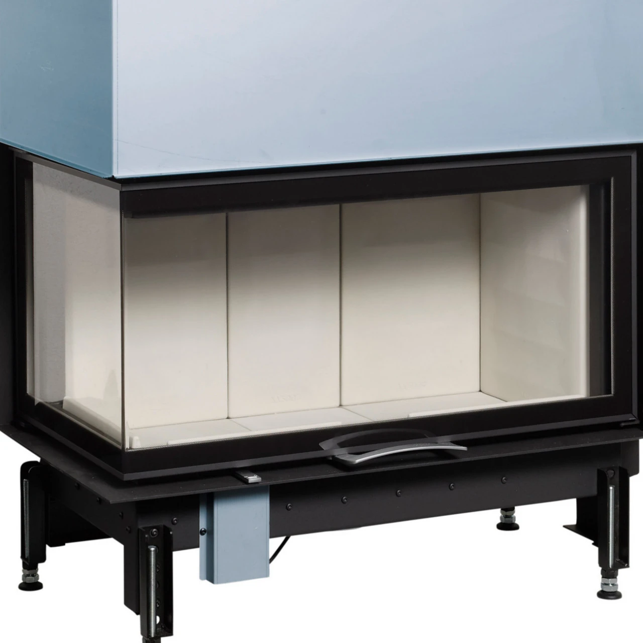 Eck-Kamineinsatz 89x49x45S Links Verglaste Hebetür 12kW 4 Eck-Kamineinsatz 89x49x45S Links Verglaste Hebetür 12kW – Bild 2