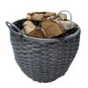 Holzkorb 48 Cm Ø Aus Kunststoff Geflochten In Grau -Besten Kamin Laden 98 287 tithEh8qAxCnrB2w 1280x1280