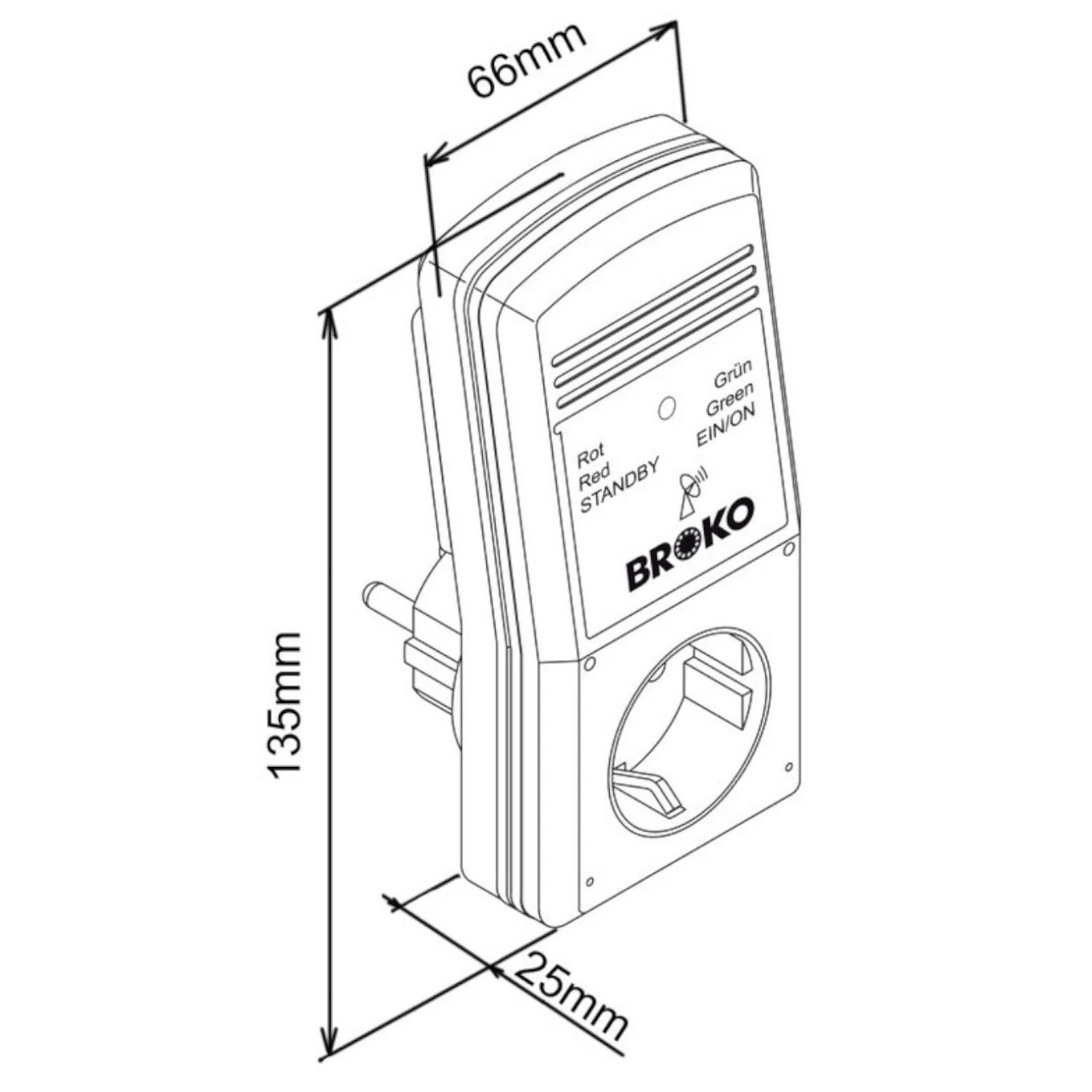 Broko Funk-Abluft-Sicherheitsschalter BL220FA 8 Broko Funk-Abluft-Sicherheitsschalter BL220FA – Bild 6