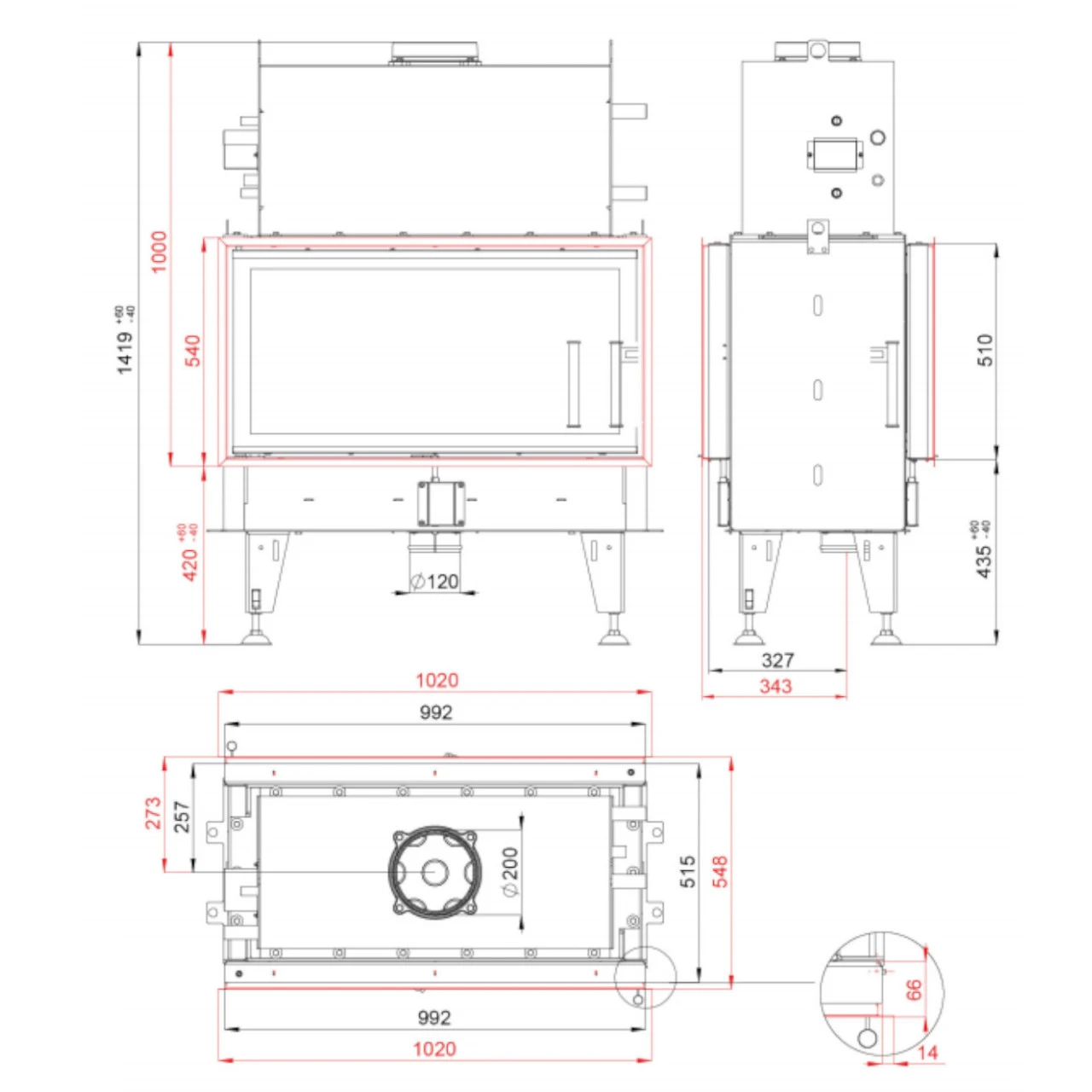 Aquatic Twin 10N Wasser Tunnel-Kamineinsatz 20kW 7 Aquatic Twin 10N Wasser Tunnel-Kamineinsatz 20kW – Bild 5
