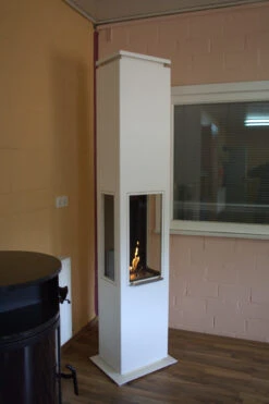 Bio-Ethanolkamin / Kaminofen R-Flame Panorama EK-2 -Besten Kamin Laden EK 2 Seite links 1280x1280