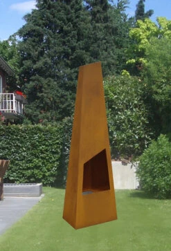 Outdoor/Garten Kamin Chingo XXL Corten Stahl 10 Outdoor/Garten Kamin Chingo XXL Corten Stahl -Besten Kamin Laden GardenMaxX Chingo Corten 12 1280x1280