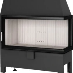 Heatro 81P Eck-Kamineinsatz 12kW Rechtsverglast -Besten Kamin Laden Hajduk Heatro 81P Kamineinsatz rechtsverglast Brennkammer 1280x1280