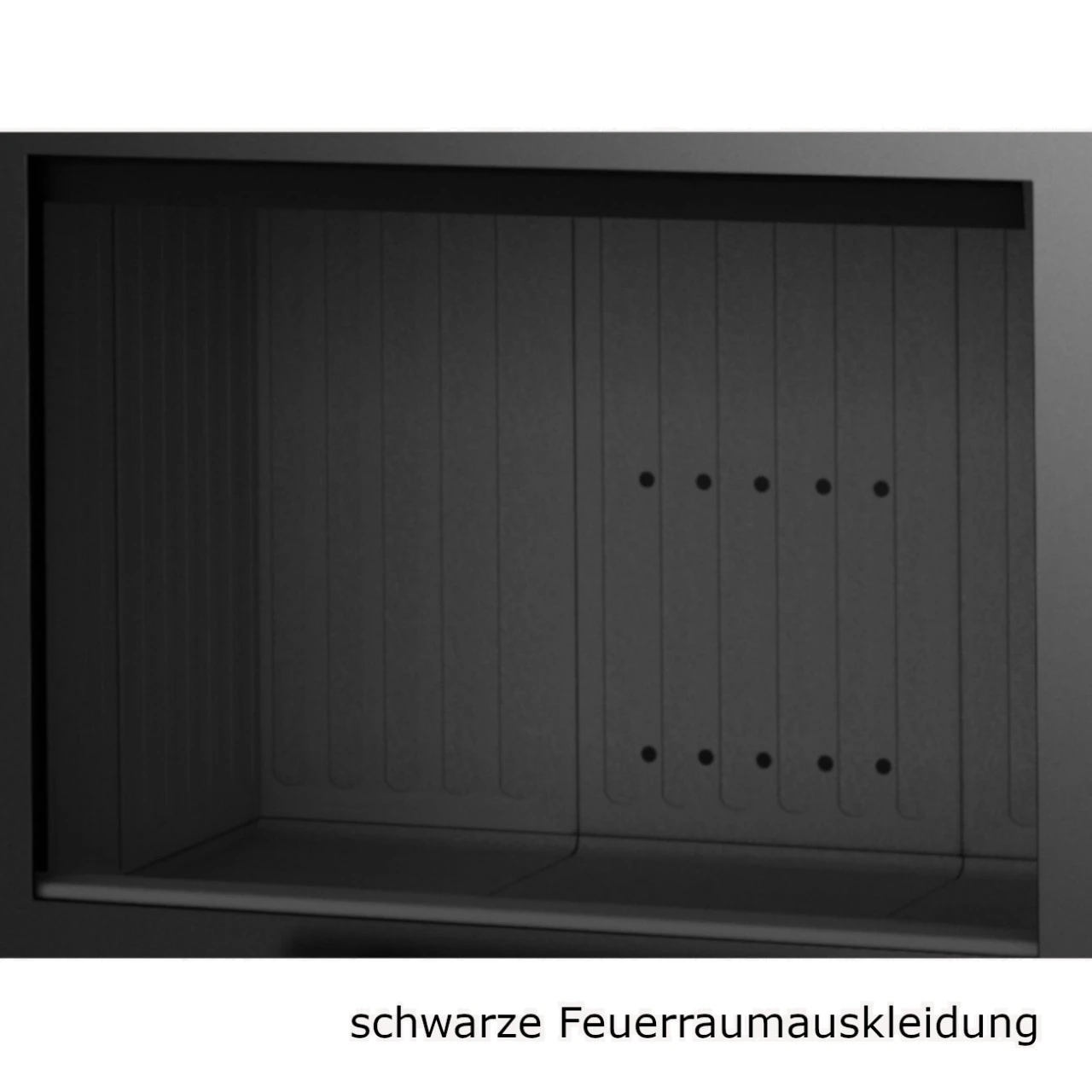 Heatro 81PH Black Eck-Kamineinsatz Mit Hebetür 12kW Rechtsverglast 8 Heatro 81PH Black Eck-Kamineinsatz Mit Hebetür 12kW Rechtsverglast – Bild 6