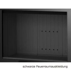 Heatro 69LH Black Eck-Kamineinsatz Mit Hebetür 11kW Linksverglast -Besten Kamin Laden Heatro Kamineins tze schwarze Feuerraumauskleidung 1280x1280 7