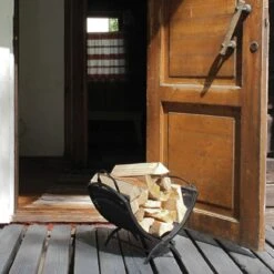 HTT Holzträger Mit Tragetasche Schwarz 9 HTT Holzträger Mit Tragetasche Schwarz -Besten Kamin Laden Holztr ger mit Tragetasche schwarz mit holz int 1280x1280