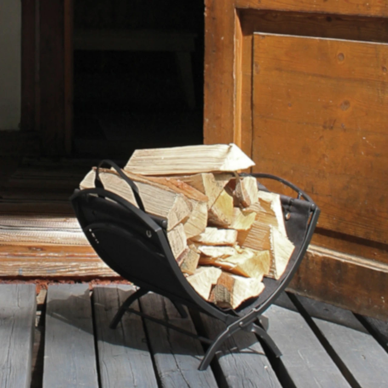 HTT Holzträger Mit Tragetasche Schwarz 6 HTT Holzträger Mit Tragetasche Schwarz – Bild 4