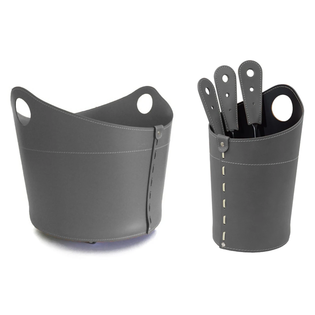 Incad Designer Kaminbesteckset Und Holzkorb Anthrazit 3 Incad Designer Kaminbesteckset Und Holzkorb Anthrazit