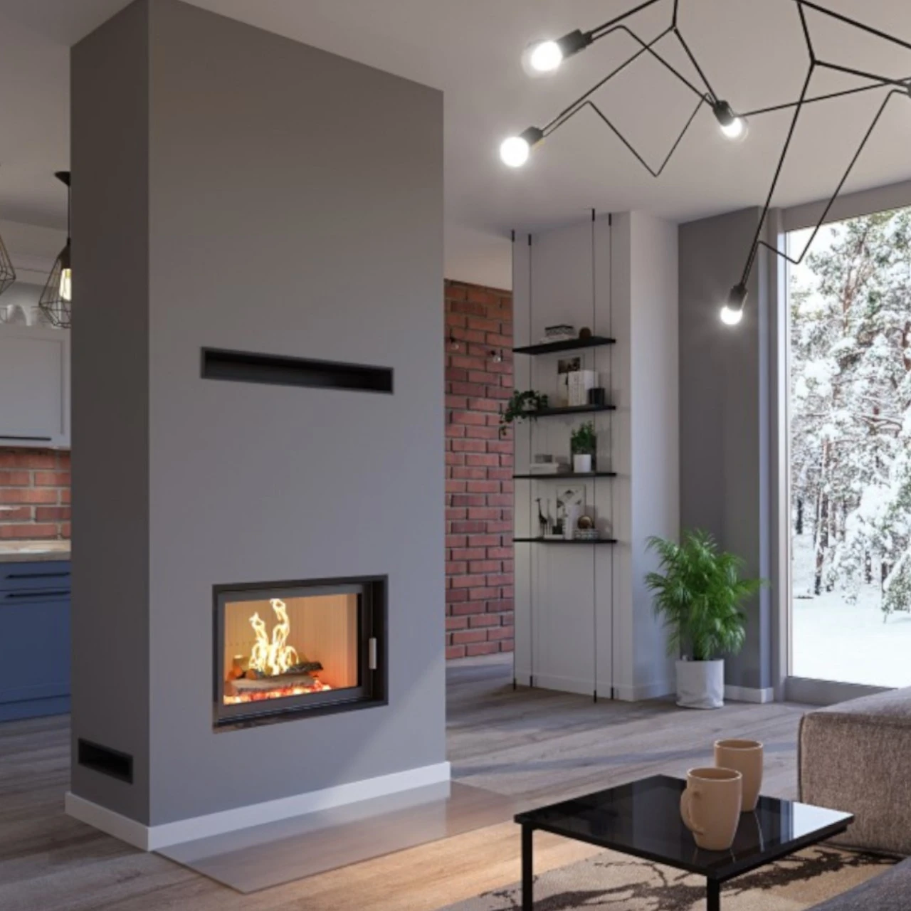 Heatro 69H Kamineinsatz Mit Hebetür 11kW 6 Heatro 69H Kamineinsatz Mit Hebetür 11kW – Bild 4