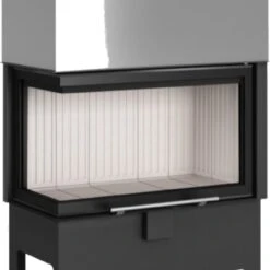 Heatro 69LH Eck-Kamineinsatz Mit Hebetür 11kW Linksverglast -Besten Kamin Laden Kamineinsatz Hajduk Heatro 69LH Brennkammer Hebet r 1280x1280