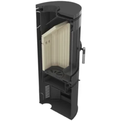 Koza AB Black Edition Kaminofen 8kW -Besten Kamin Laden Koza AB Przekroj 1 1280x1280