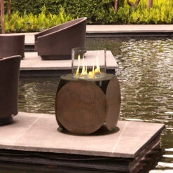 GlammFire Lira Biokamin / Bioethanol Kamin Corten Stahl -Besten Kamin Laden Lira web2 1280x1280