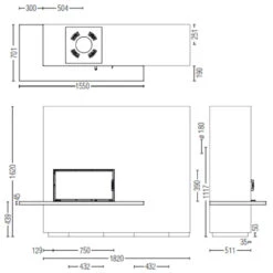 Miu Tunnel Designer Kaminbausatz 10 KW DIBT -Besten Kamin Laden Miu masse 1280x1280