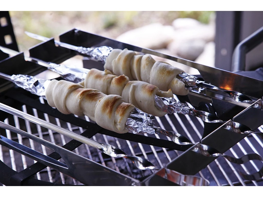 Tundra Grill Schaschlik Set Mit Halterung 4 Tundra Grill Schaschlik Set Mit Halterung – Bild 2