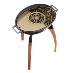 TARAN Classic Design Grill Und Feuerschale Aus Gusseisen