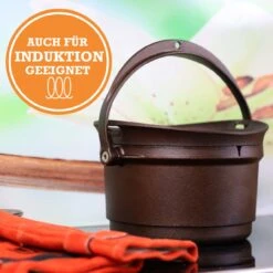 TARAN Feuertopf Dutch Oven 5,6 L Aus Gusseisen -Besten Kamin Laden TARAN Design Grill Ignium feuertopf dutch oven web13 1280x1280