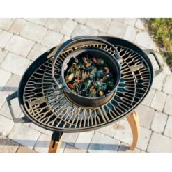 TARAN Gourmet Design Grill Und Feuerschale Aus Gusseisen -Besten Kamin Laden TARAN Design Grill Ignium feuertopf dutch oven web1 1280x1280 2