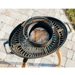TARAN Gourmet Design Grill Und Feuerschale Aus Gusseisen -Besten Kamin Laden TARAN Design Grill Ignium feuertopf dutch oven web2 1280x1280 1