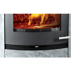 TT22HST Kaminofen 7kW In Schwarz -Besten Kamin Laden TT22HST detail schwarz 1280x1280