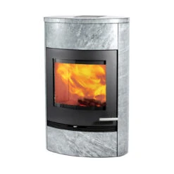 TT22HST Kaminofen 7kW In Schwarz