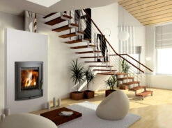 Alicante Warmluft Kamineinsatz 8kW -Besten Kamin Laden Valencia Selbstbaukamin 1280x1280