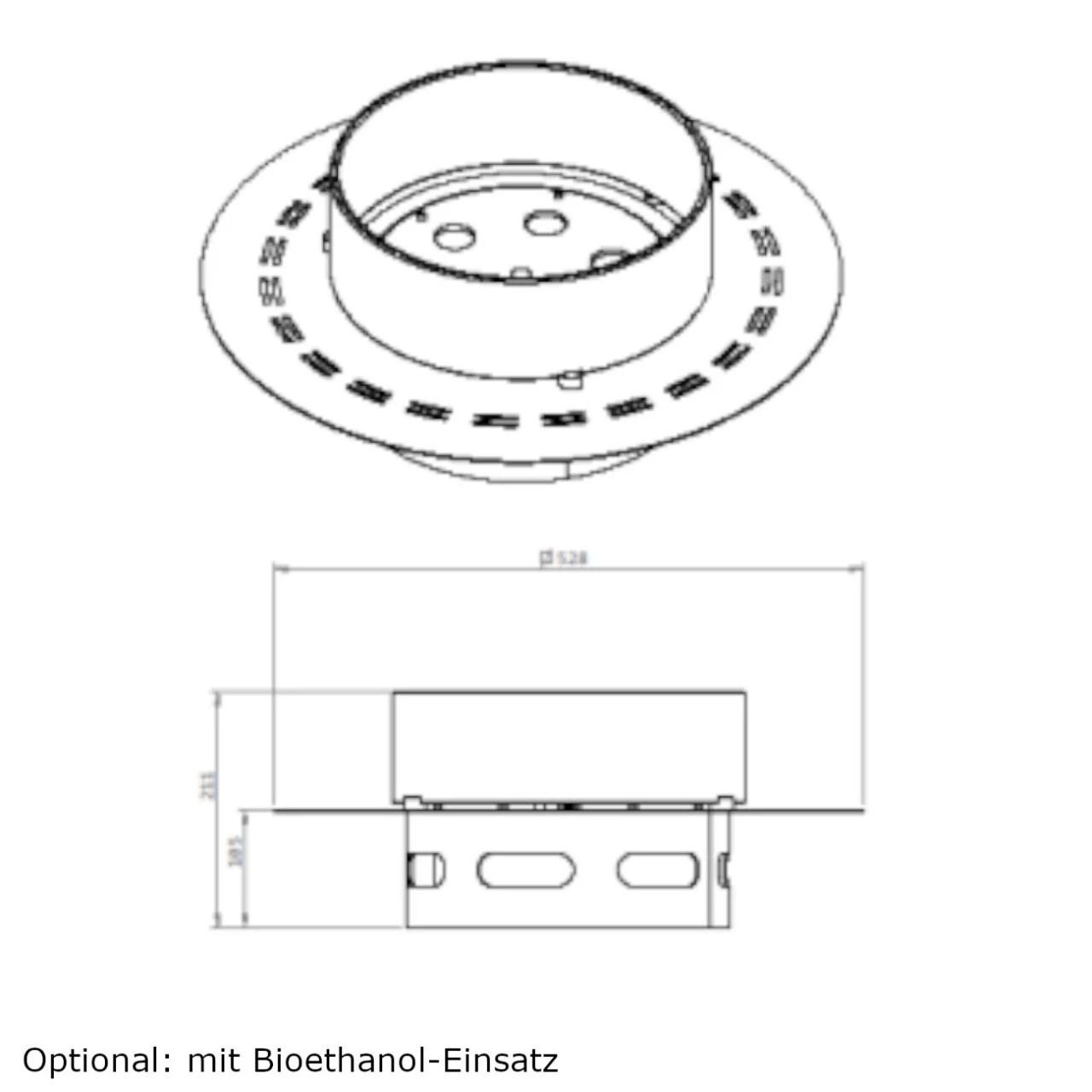 Alba Quarzglas Feuerschale Gartenkamin 18 Alba Quarzglas Feuerschale Gartenkamin – Bild 16