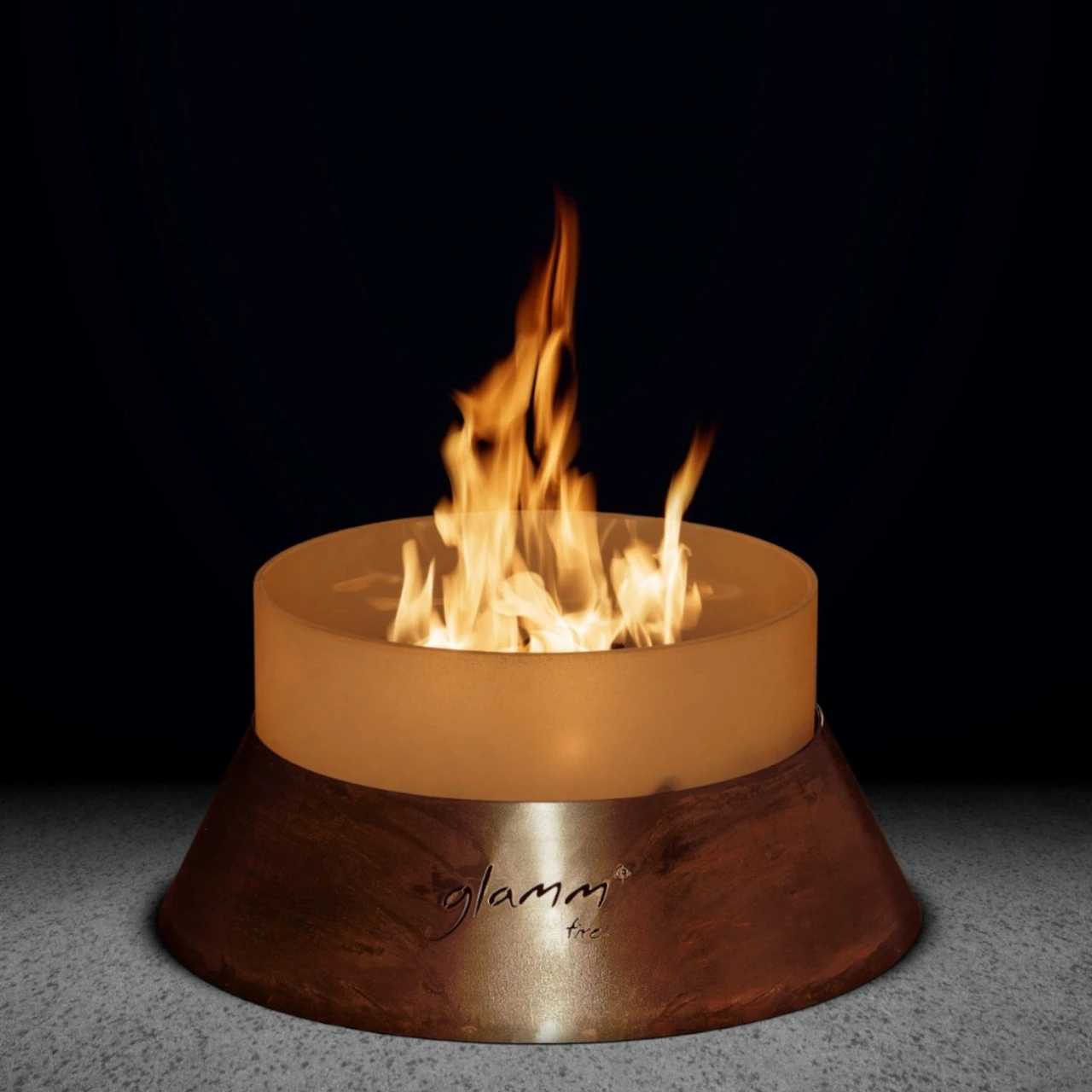 Alba Small Quarzglas Feuerschale Gartenkamin 3 Alba Small Quarzglas Feuerschale Gartenkamin