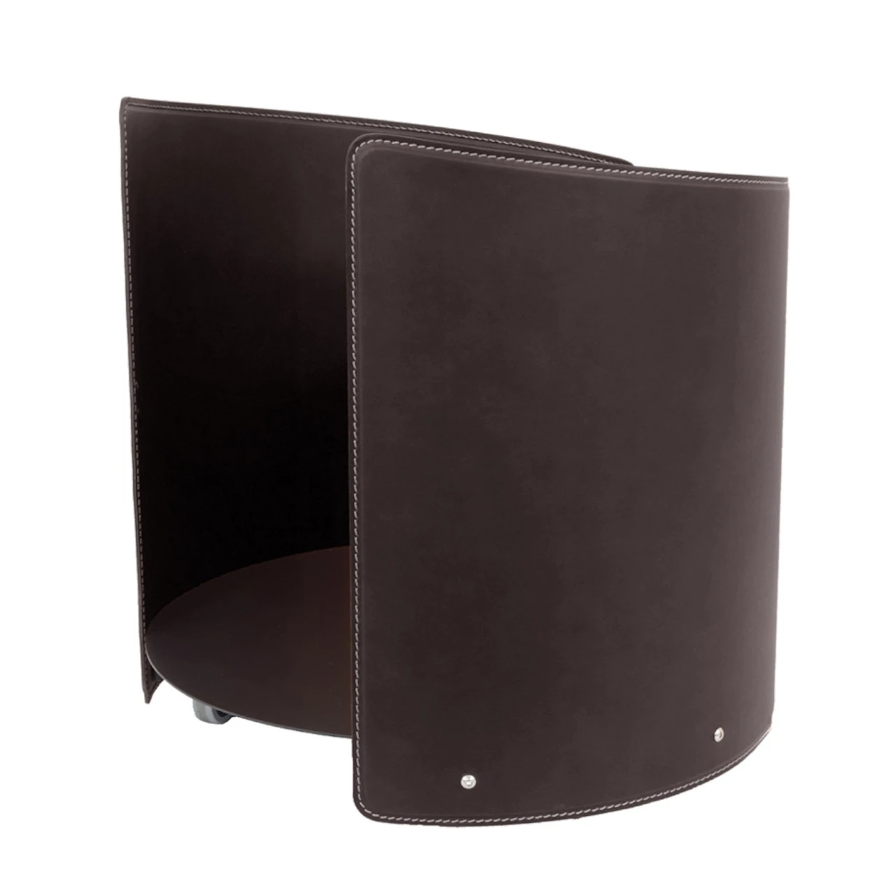 Alycad Designer Kaminbesteckset Und Holzkorb Dunkel Braun 7 Alycad Designer Kaminbesteckset Und Holzkorb Dunkel Braun – Bild 5