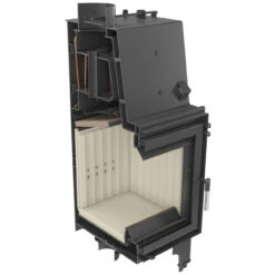 Aquario Z10 Wasserführender-Kamineinsatz 10kW -Besten Kamin Laden aquario querschnitt 1280x1280 5