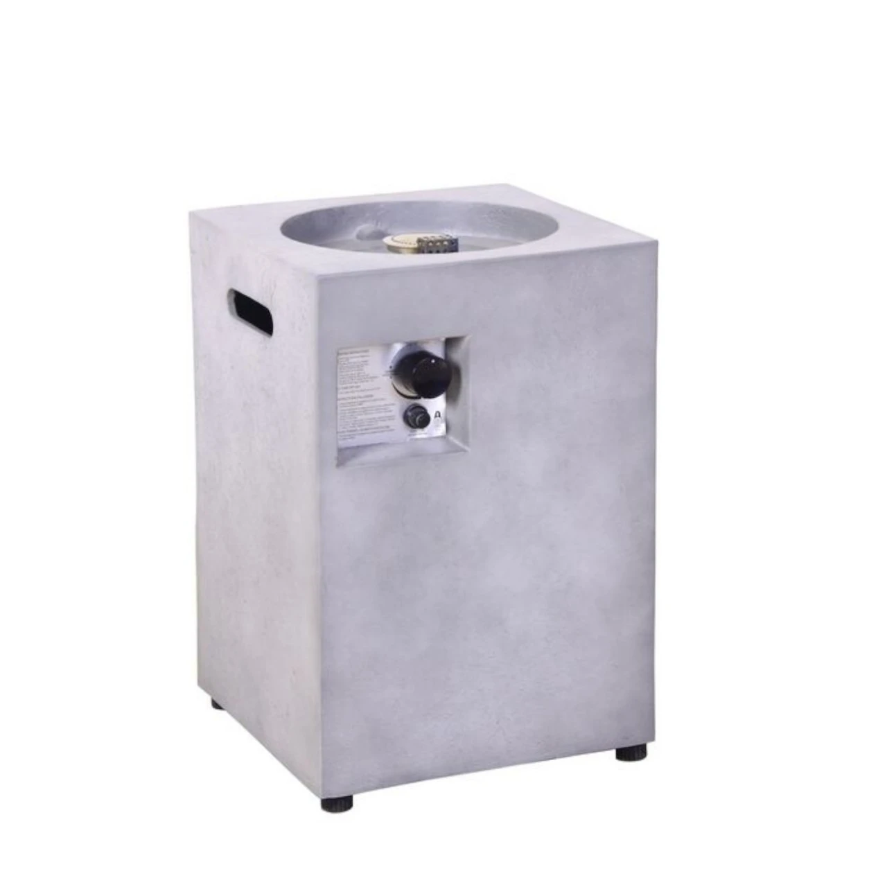 Column 40 Gaskamin Außenkamin Betonoptik 5 Column 40 Gaskamin Außenkamin Betonoptik – Bild 3