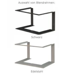 Therm V6C Kamineinsatz 6kW Dreiseitig Verglast Hebetür -Besten Kamin Laden auswahl blendrahmen c 1280x1280