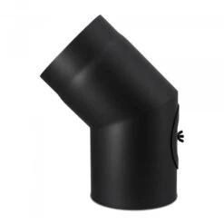 Bogen 45° Mit Reinigungsverschluß Einmal Abgewinkelt 130 Mm Ø