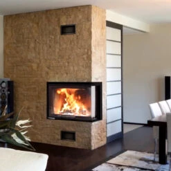 Therm V7CP Eck-Kamineinsatz Rechts Hebetür 7kW -Besten Kamin Laden bef therm v7cp int1 1280x1280