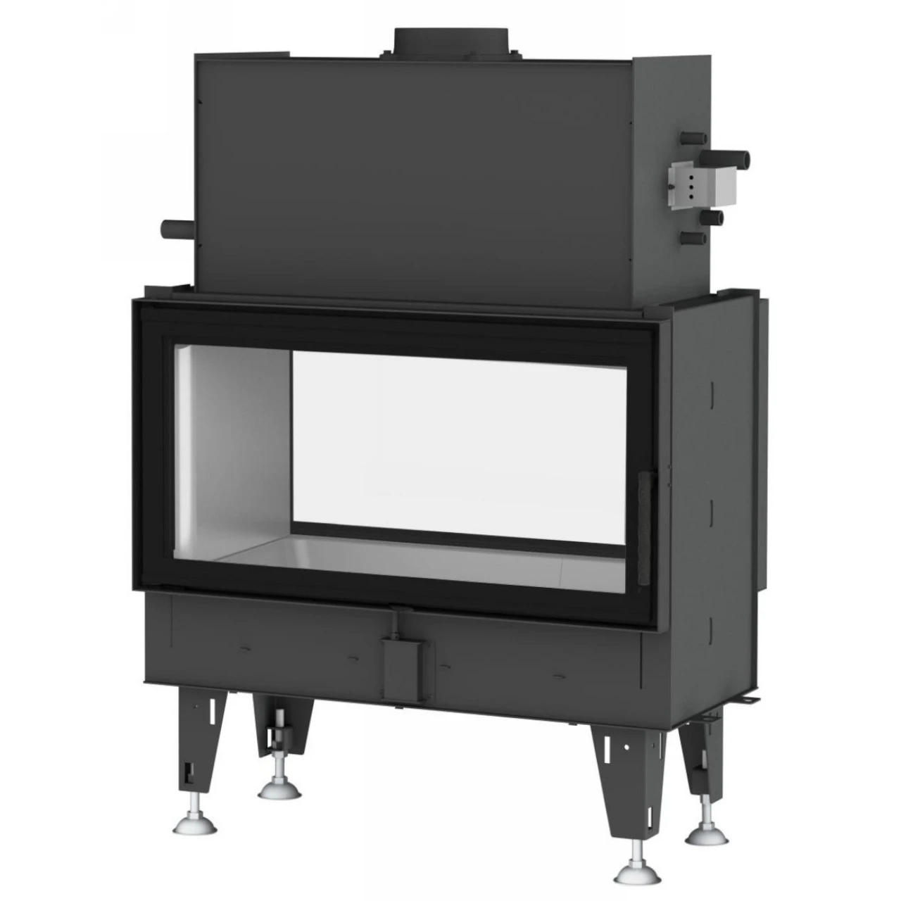 Aquatic Twin 10 Wasser Tunnel-Kamineinsatz 20kW 4 Aquatic Twin 10 Wasser Tunnel-Kamineinsatz 20kW – Bild 2