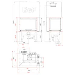Aquatic WHV80CL Wasser Kamineinsatz 14kW Linksverglaste Hebetür 15 Aquatic WHV80CL Wasser Kamineinsatz 14kW Linksverglaste Hebetür -Besten Kamin Laden bef aquatic wh v 80 cl masse 1280x1280