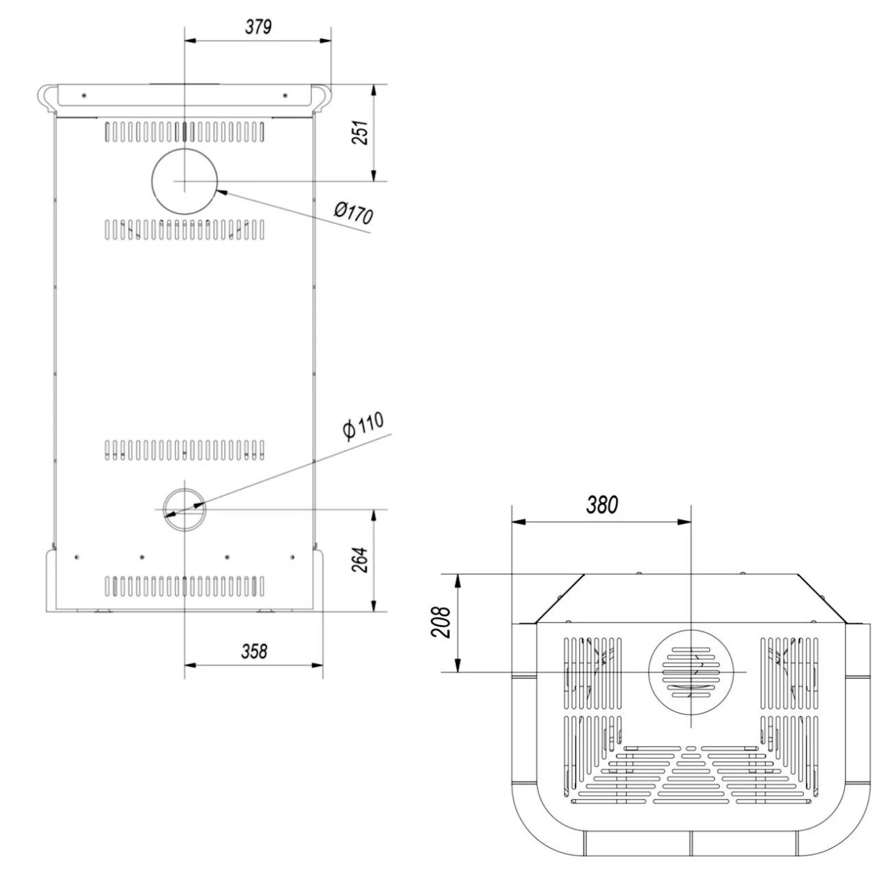 Blanka Kaminbausatz Mit Creme Kacheln 8kW 7 Blanka Kaminbausatz Mit Creme Kacheln 8kW – Bild 5