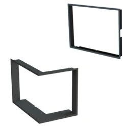 Twin 7NCP Tunnel-Eckkamineinsatz Rechtsverglast 7kW -Besten Kamin Laden blendrahmen gerade rechts schwarzPAxJlgwVjiIbt 1280x1280 1