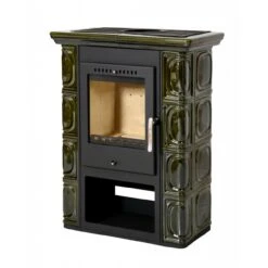 Borgholm Oliv-Grün Kachel Kaminofen 7kW -Besten Kamin Laden borgholm gruen kaminofen web5 1280x1280