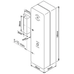 Broko Funk-Abluft-Sicherheitsschalter BL220FA 25 Broko Funk-Abluft-Sicherheitsschalter BL220FA -Besten Kamin Laden broko sicherheitsschalter sender fensterkontakt masse 1280x1280 1