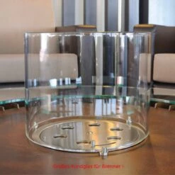 Keramischer Bioethanol Brenner VI Rund Optionales Glas - TÜV -Besten Kamin Laden burner I rundglas grossNqvTidEJEL42J 1280x1280 1
