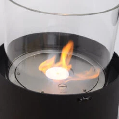 Keramischer Bioethanol Brenner VI Rund Optionales Glas - TÜV -Besten Kamin Laden burner VI web4 1280x1280