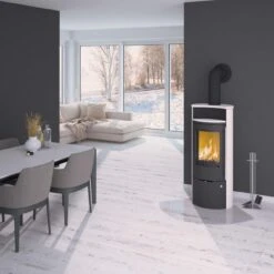 Caldera II Compact Keramik Schneeweiß 6kW DIBT Kaminofen -Besten Kamin Laden caldera kaminofen olsberg schneeweiss web2 1280x1280