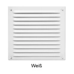 CB-Tec Außenluftgitter Mit Stutzen 23x23cm- Verschiedene Farben/Größen -Besten Kamin Laden cb tec aussenluftgitter weiss 1280x1280