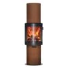 Kaminofen Faro 6KW 180° Panorama Sichtscheibe Corten Stahl -Besten Kamin Laden cera design kaminofen faro corten web1 1280x1280