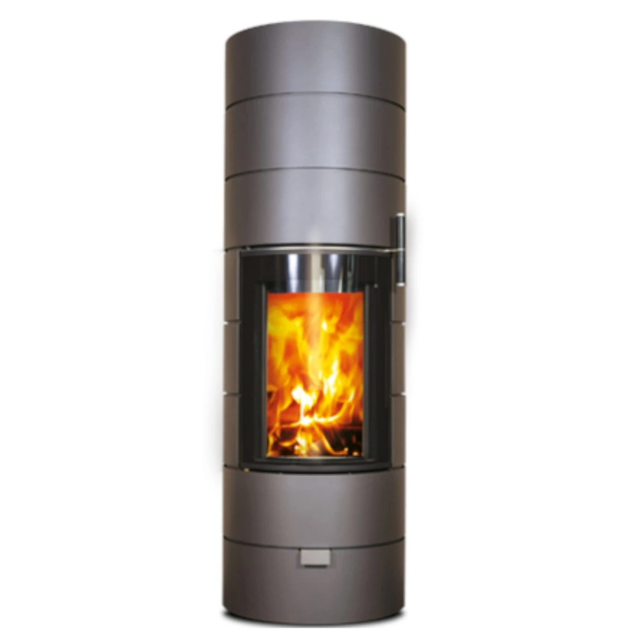 Rondotherm Titan Speicherkaminofen 7KW Grau 3 Rondotherm Titan Speicherkaminofen 7KW Grau