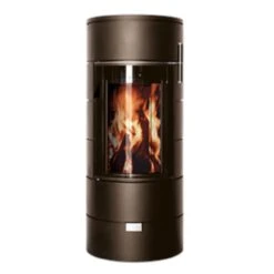 Rondotherm Titan Mini Kaminofen 6KW Mocca DIBt