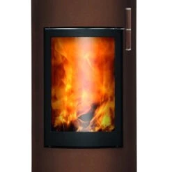 Rondotherm Speicher Kaminofen 7KW Corten Stahl -Besten Kamin Laden cera rondotherm corten kaminofen feuer 1280x1280